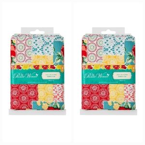 The Pioneer Woman Vintage Floral Patchwork Fabric Precut lot of 2
